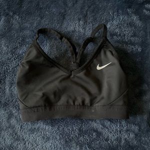 Nike black sports bra in XS